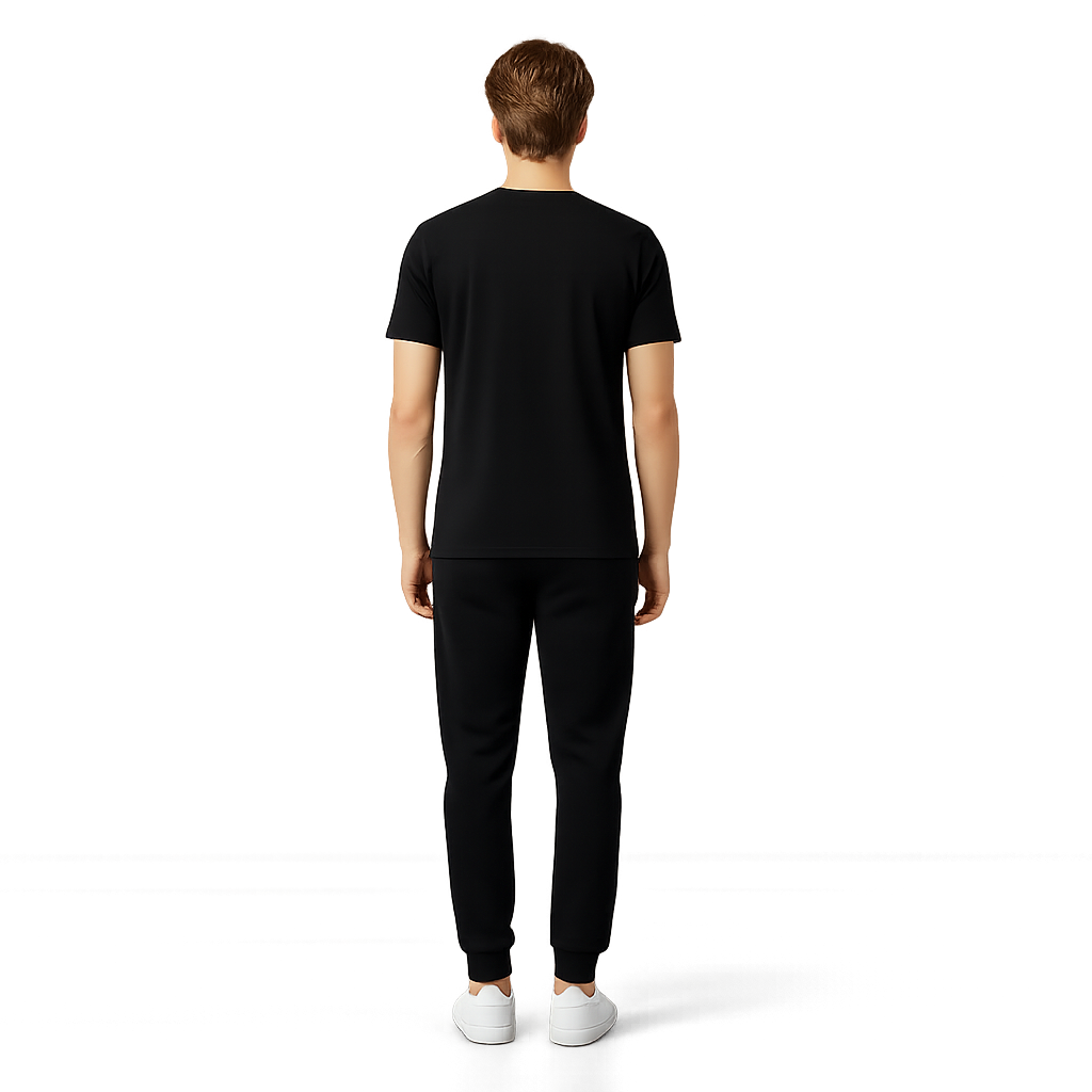 2 Pcs Men’s Polyester Printed Track Suit