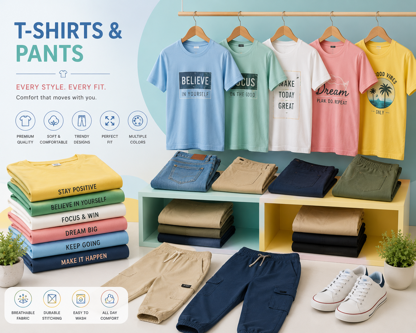 T - Shirts Pants