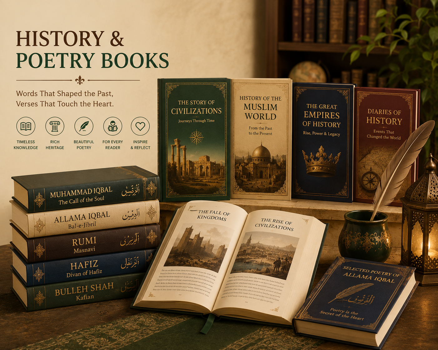 History And Poetry Books